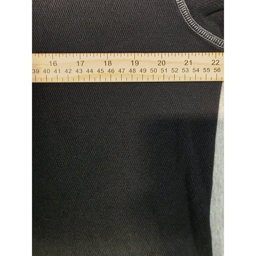Levis Red Tab Cotton Knit Contrast Stitch Black Mens Size L Long Sleeve Shirt